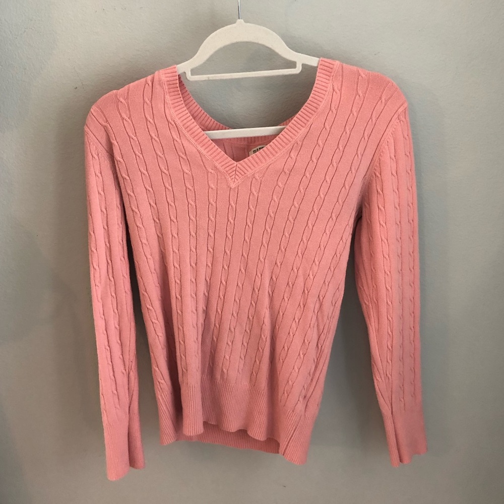 Pink Knitted Sweater